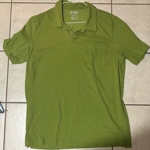 Duluth Trading Co Green Polo Shirt